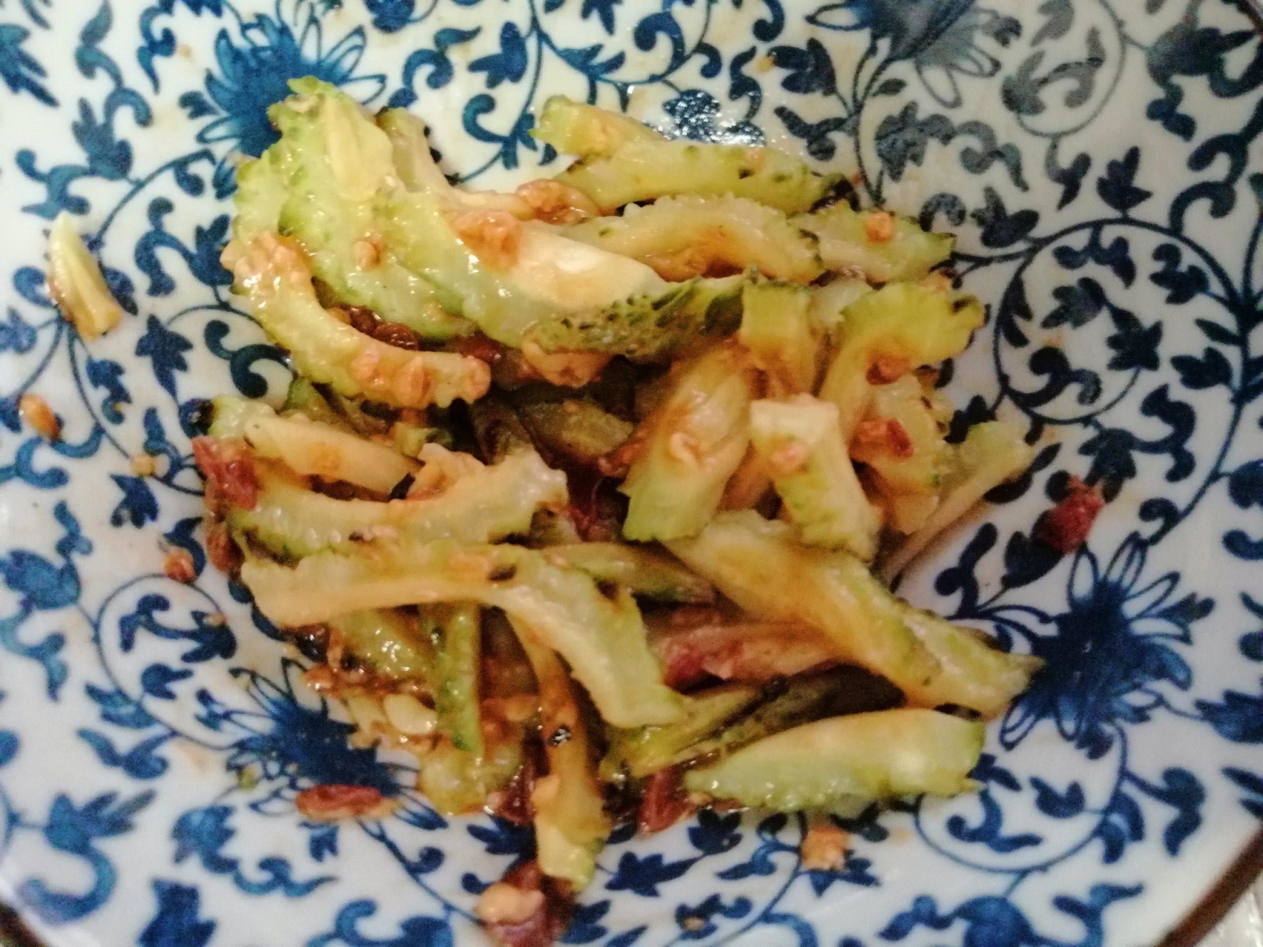 「あぶいにがごい」(焼きゴーヤ)のレシピ