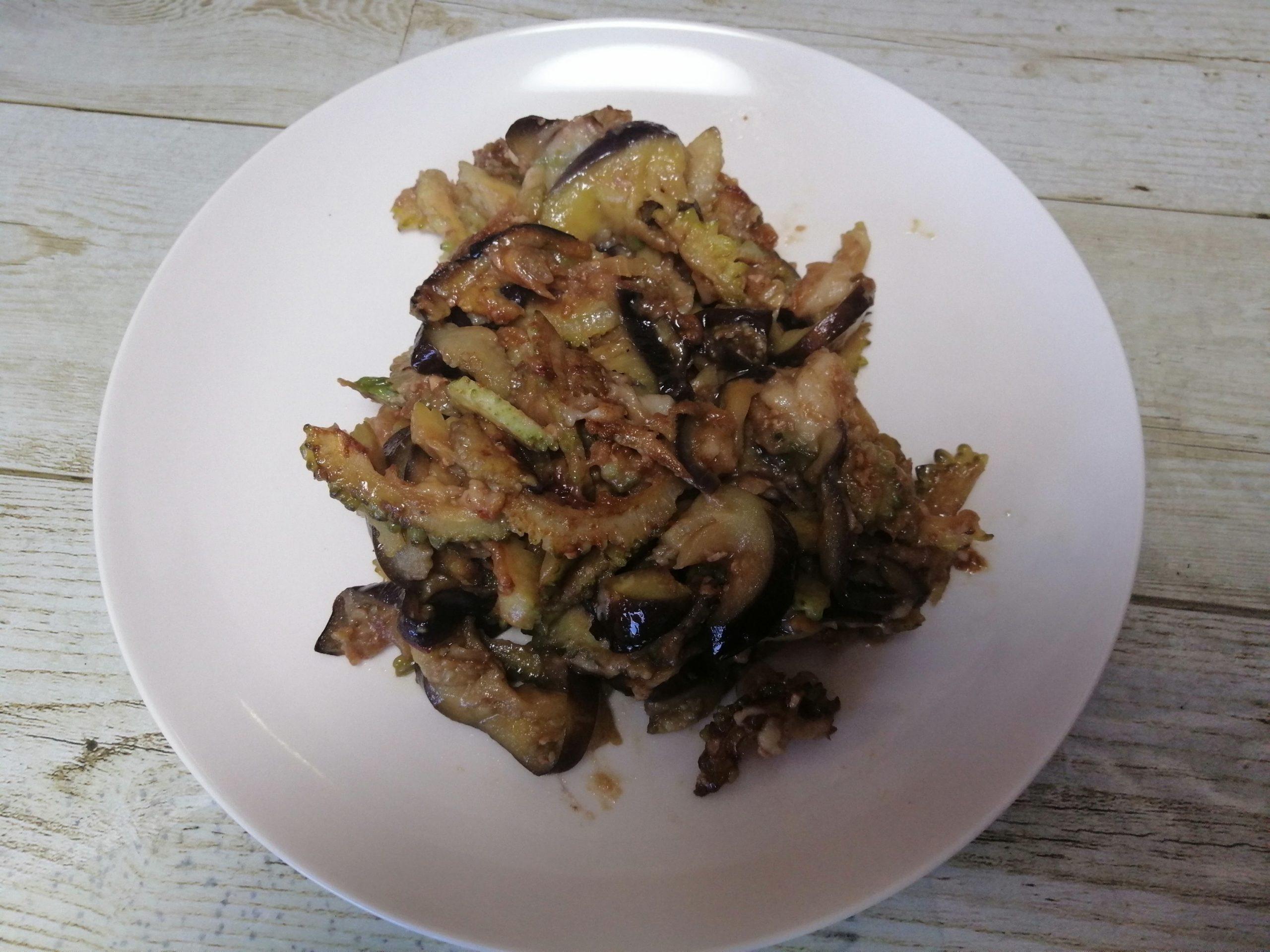 「なすとにがうり(ゴーヤ)のオランダ」のレシピ