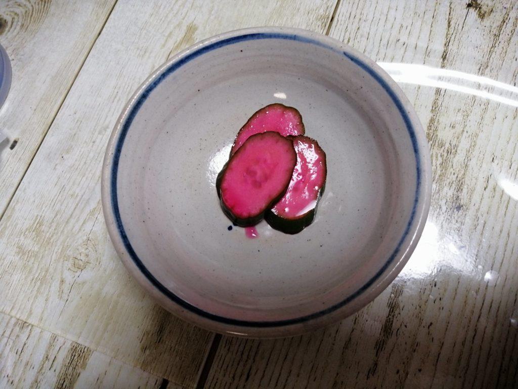 赤きゅうりのレシピ