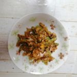 鹿児島県の郷土料理「にがごい(ゴーヤ)の油炒め」のレシピ