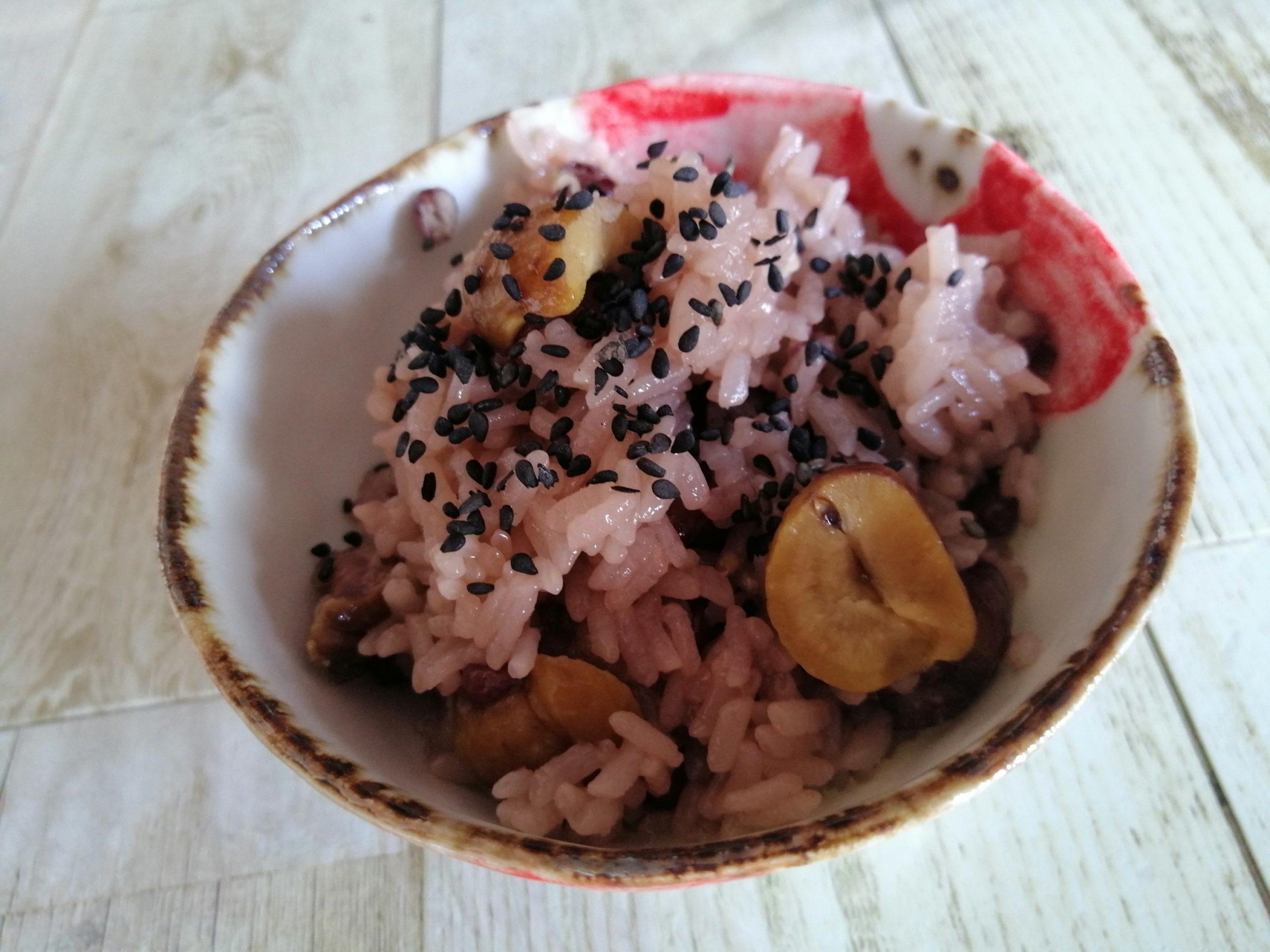 郷土料理として伝わる「栗おこわ」の作り方・レシピ